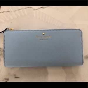 Kate Spade Nisha Wallet Sky Blue *New with tags*